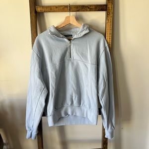 EUC Brandy Melville Missy Quarter Zip Sweatshirt